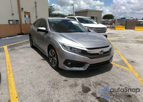 2016 Honda Civic Ex-L from USA, damaged, VIN 2HGFC1F75GH639896